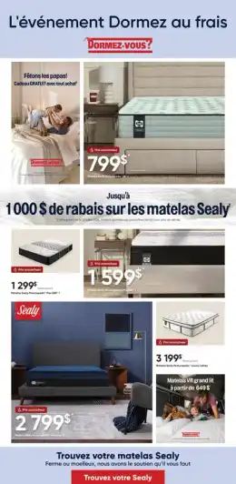 Dormez-Vous Offre spéciale