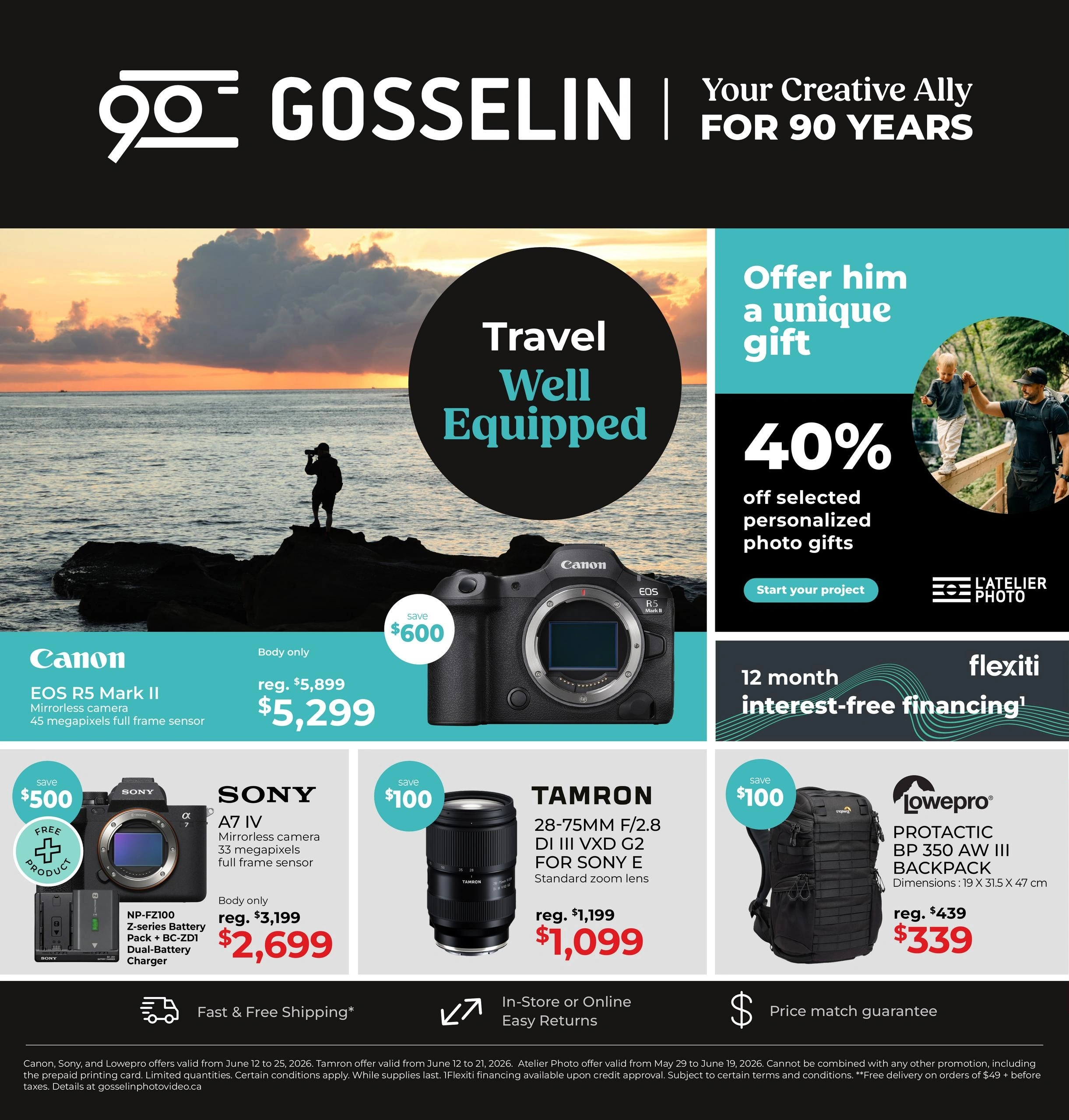 Gosselin Photo flyer page 1