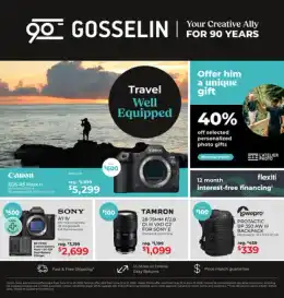 Gosselin Photo Monthly Ad