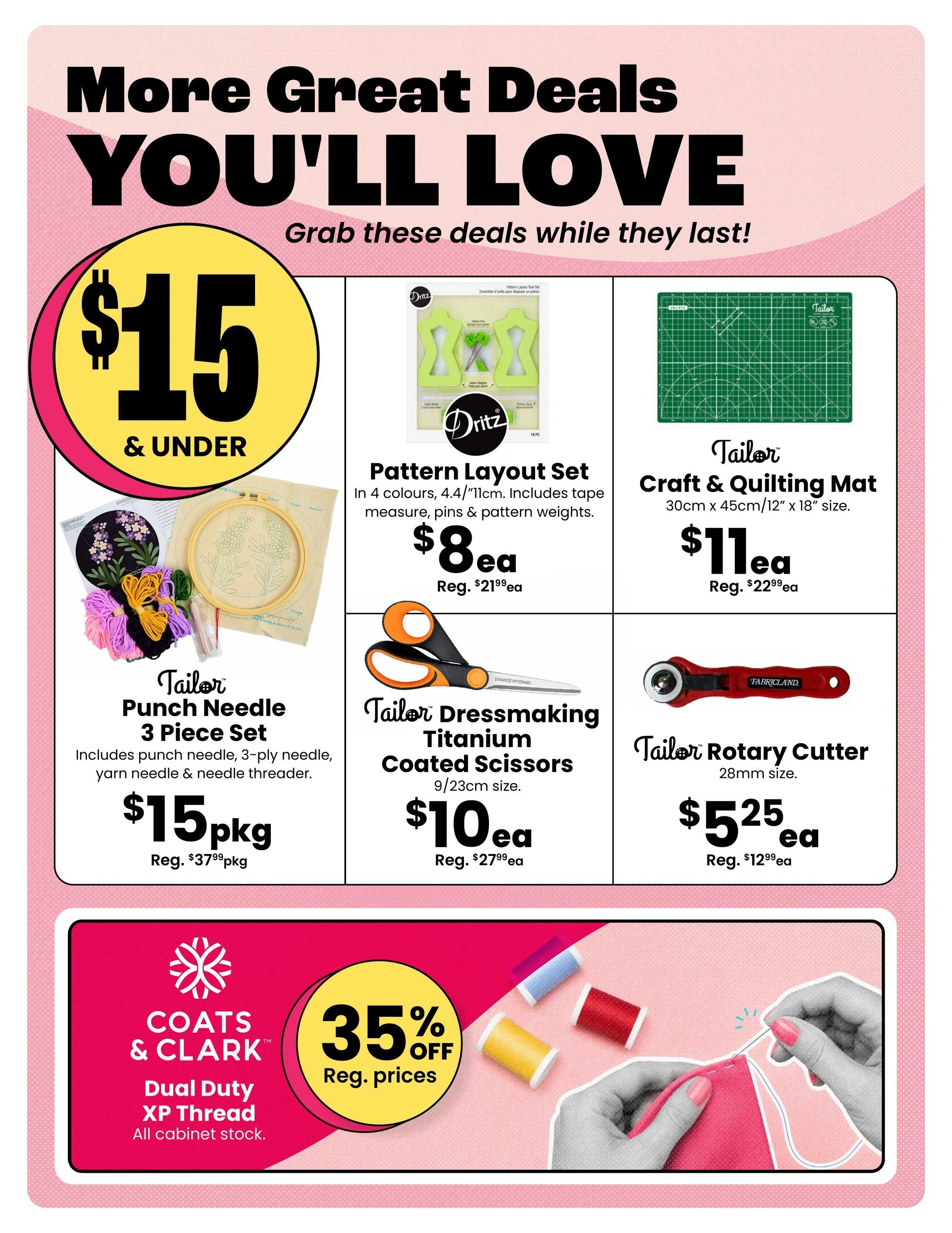 Fabricland flyer page 11