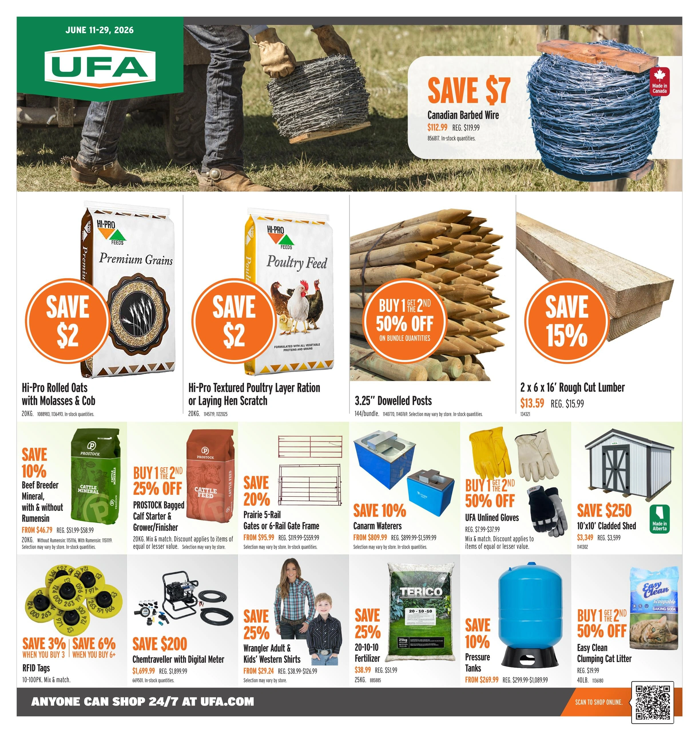 UFA Co-operative Limited flyer page 1