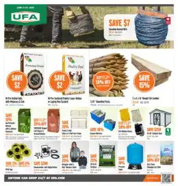 UFA Co-operative Limited June Flyer 2026 SASK (Saskatchewan)