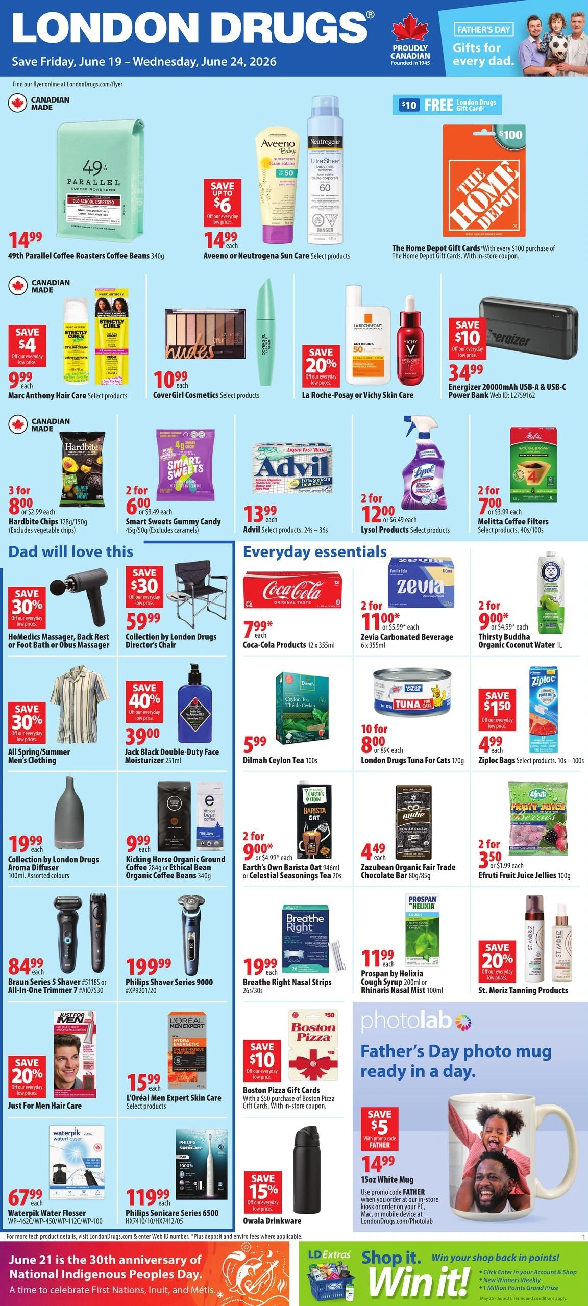 London Drugs flyer page 1