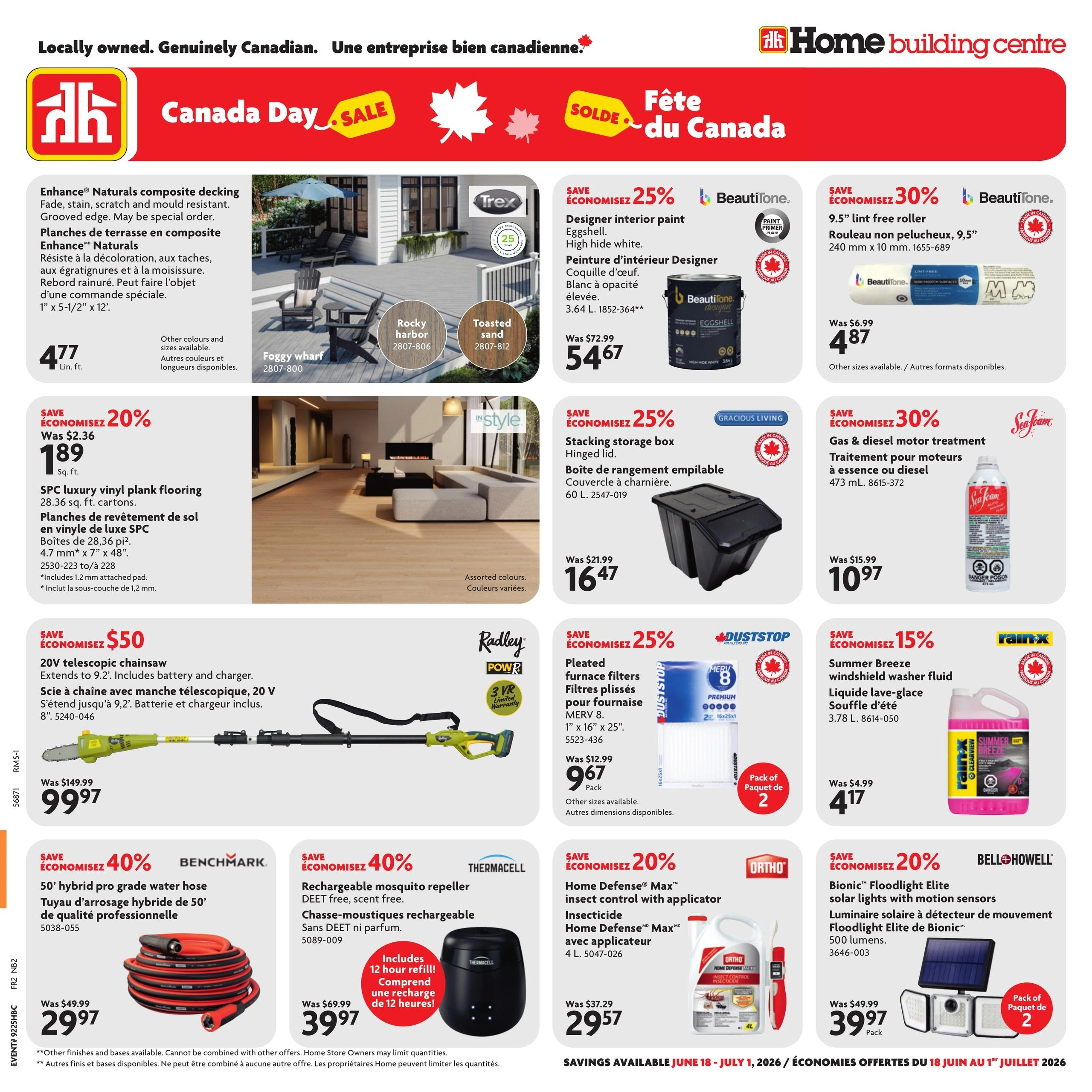 Home Hardware flyer page 1