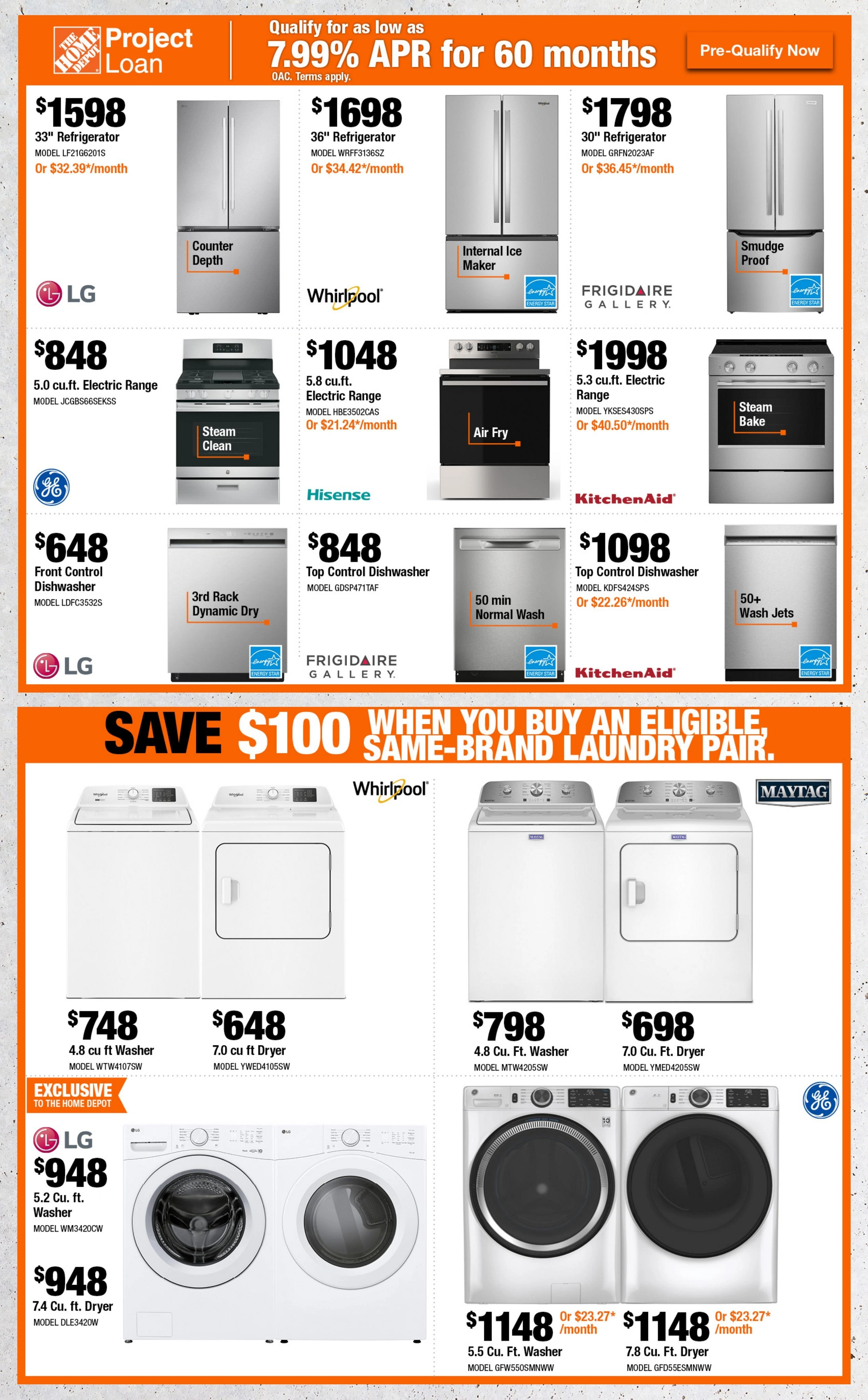 Home Depot flyer page 7