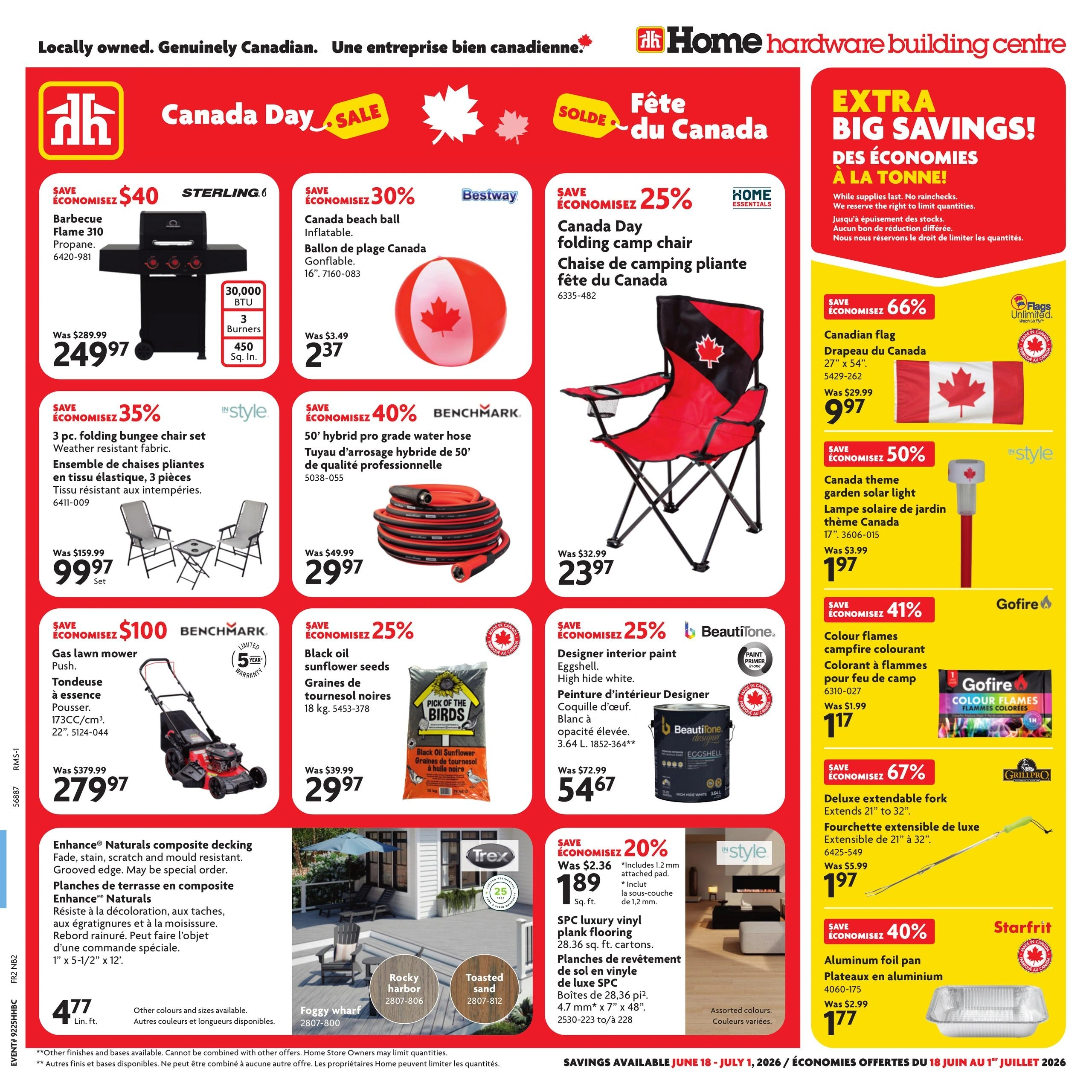 Home Hardware flyer page 1