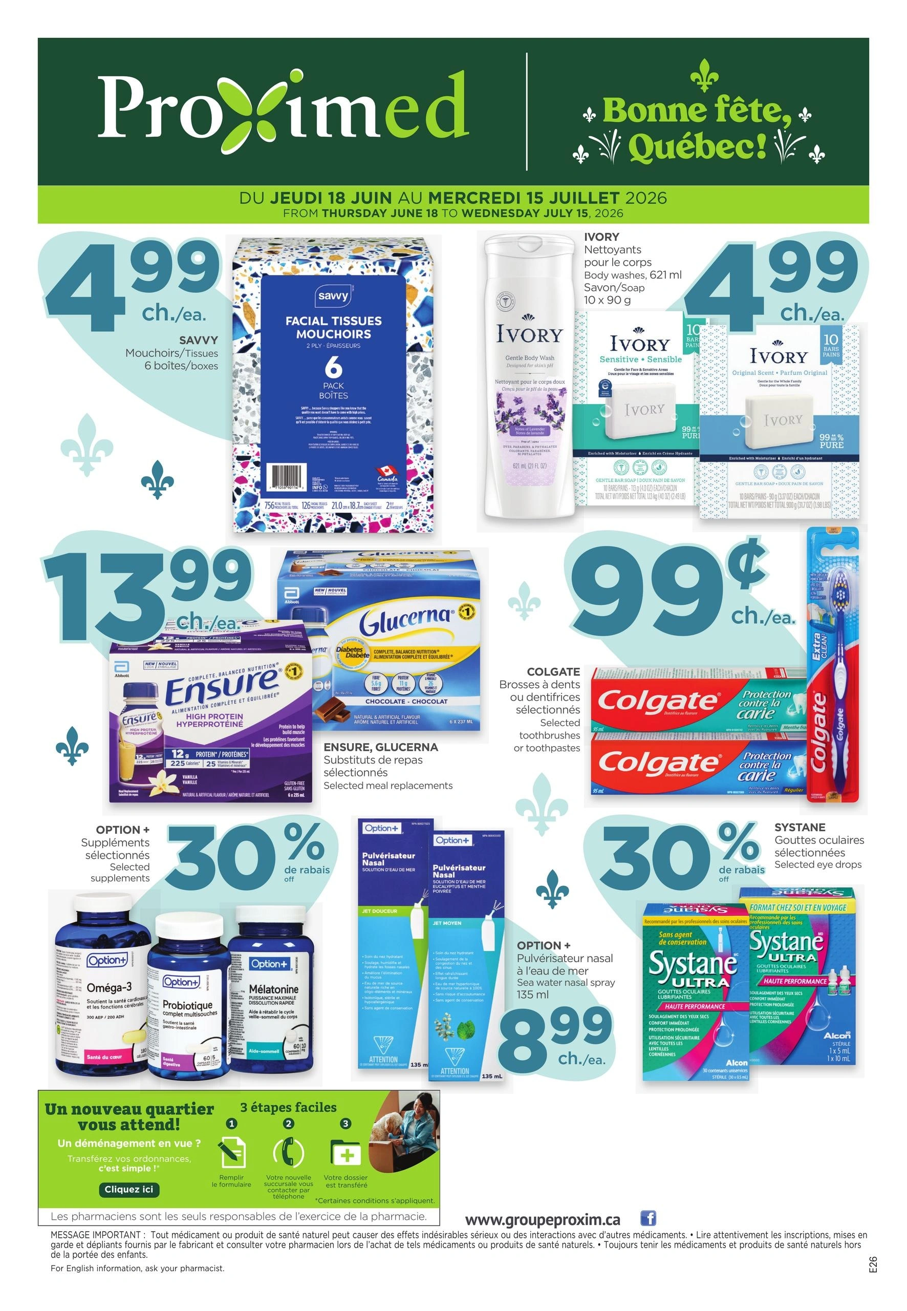 Proximed flyer page 1