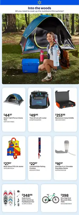 Walmart Summer Outdoor Guide