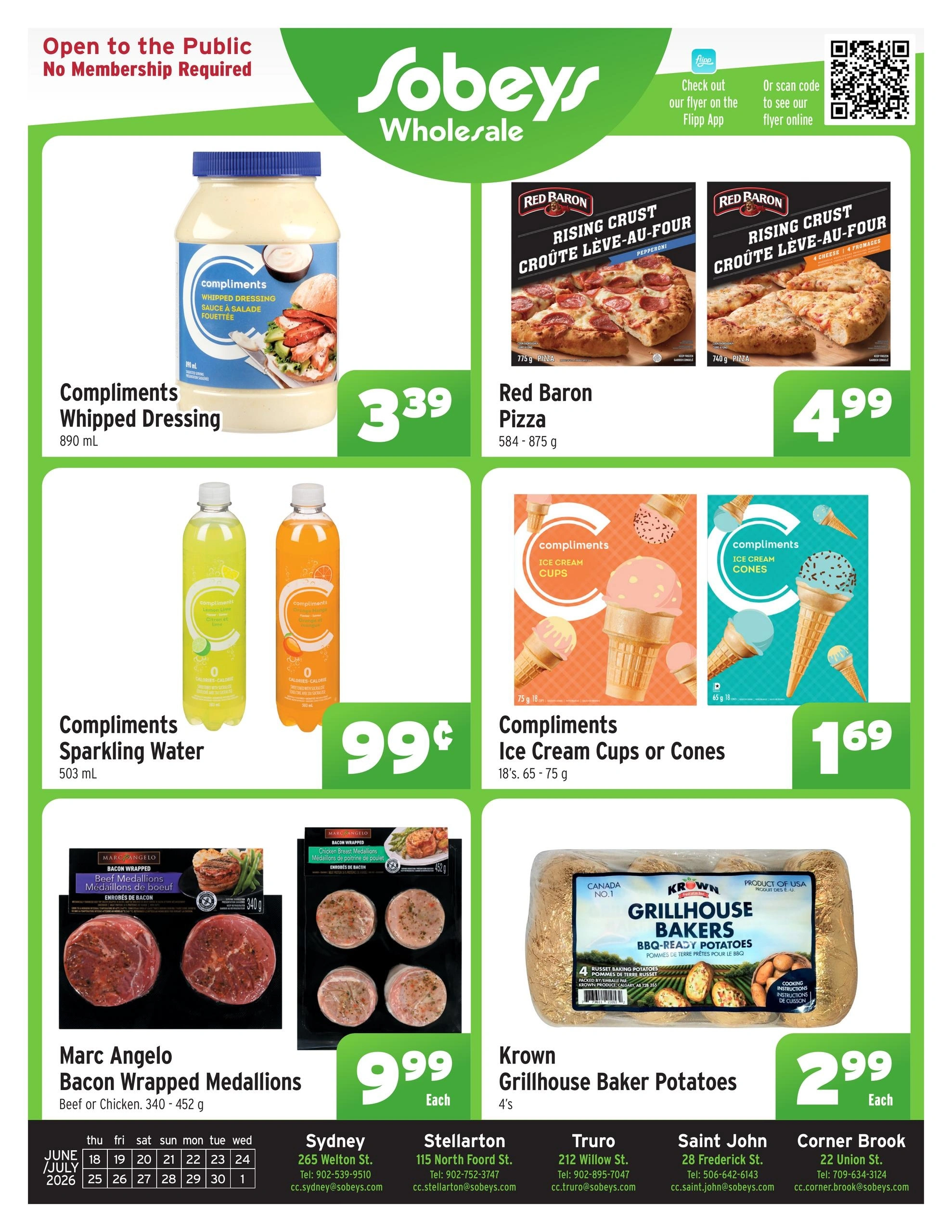 Sobeys Wholesale flyer page 1