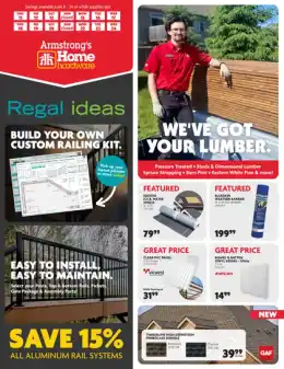 Home Hardware Armstrong’s Home Hardware In-Store Deals
