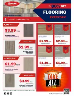 The Flooring Warehouse Flyer