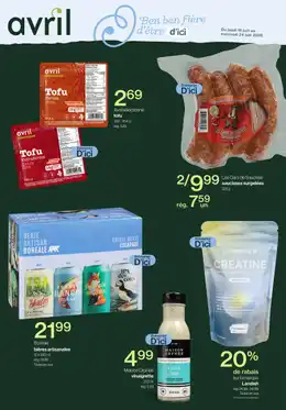 Avril Supermarché Santé Circulaire