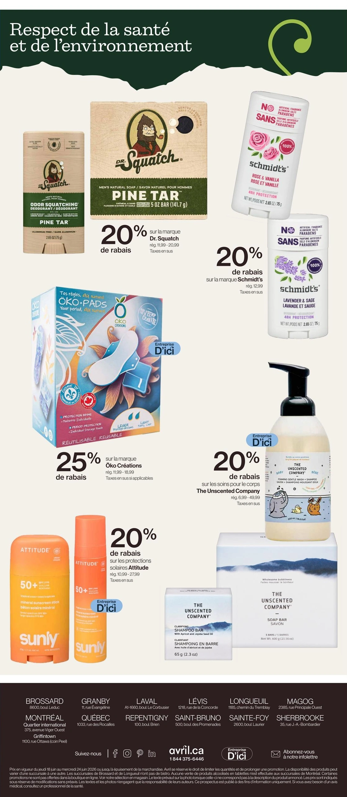 Avril Supermarché Santé flyer page 13