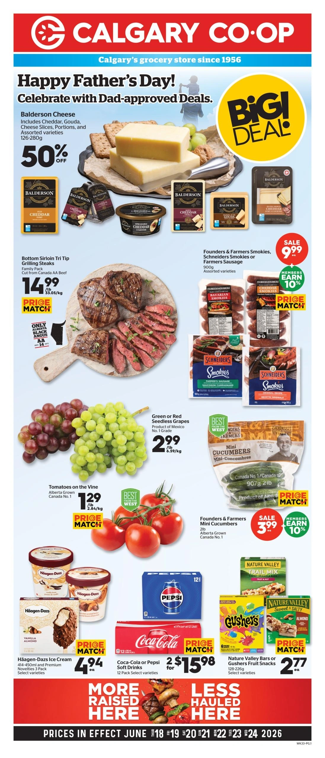 Calgary Co-op flyer page 1