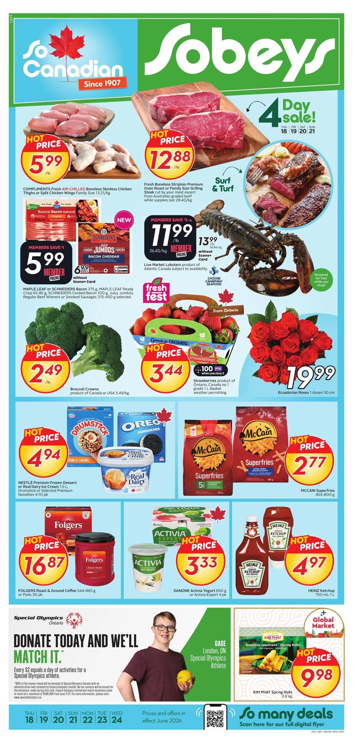 Sobeys flyer page 1