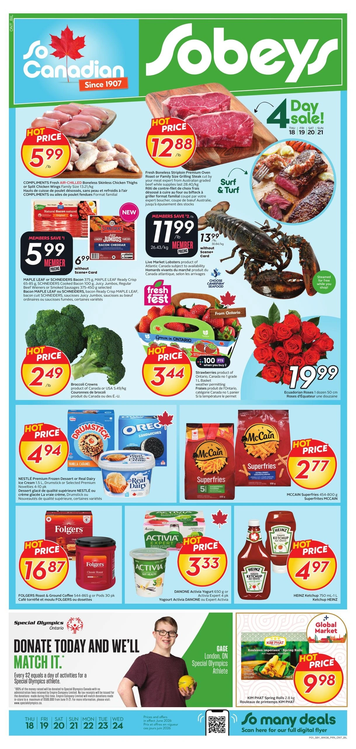 Sobeys flyer page 1