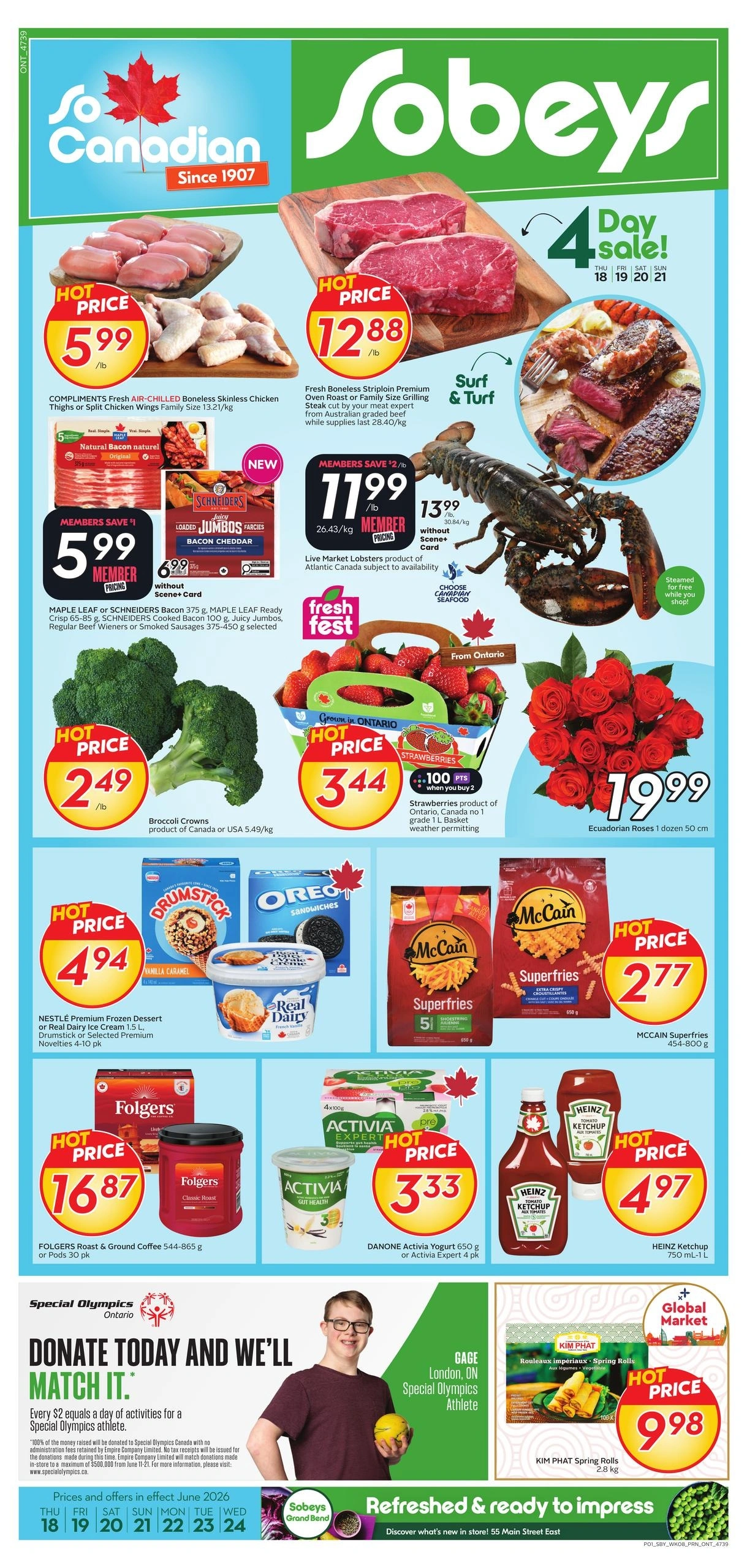 Sobeys flyer page 1