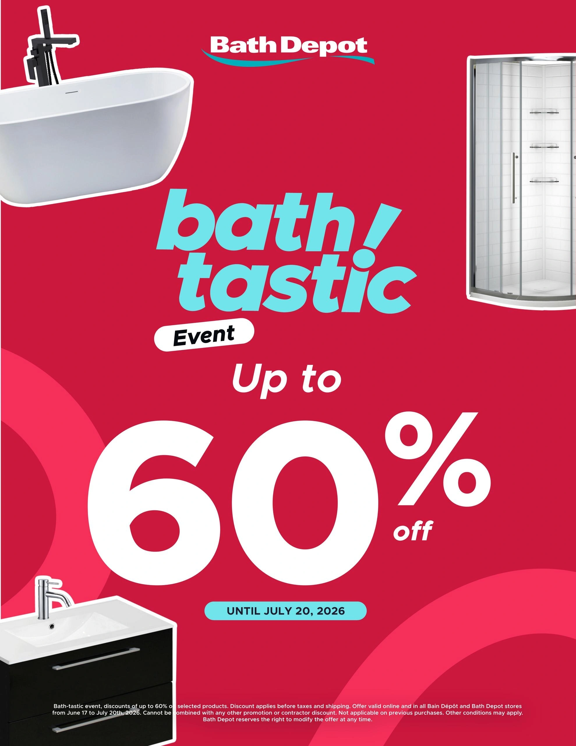 Bath Depot flyer page 1