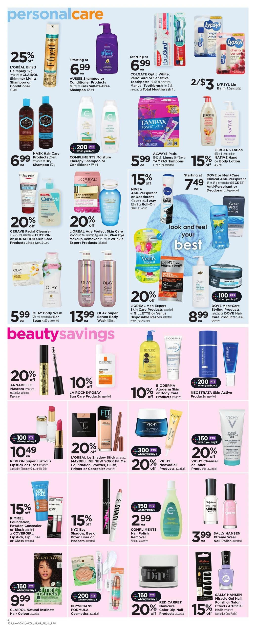 Lawtons Drugs flyer page 5
