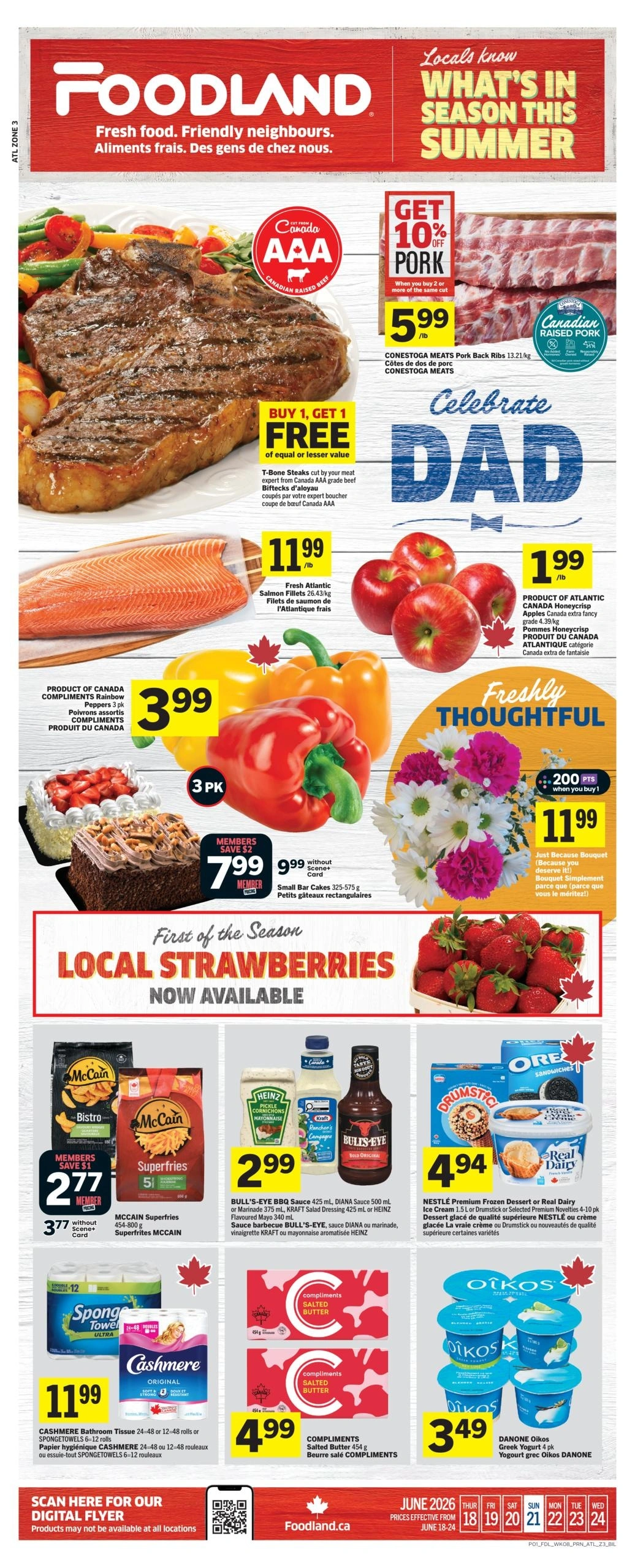 Foodland flyer page 1