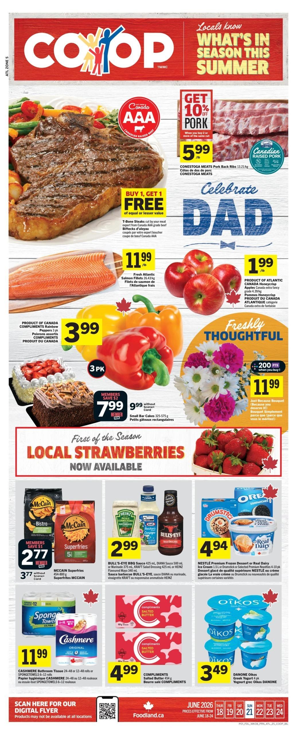 Foodland flyer page 1