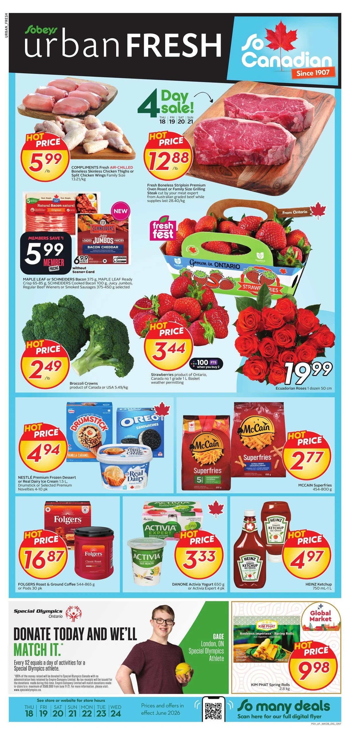 Sobeys flyer page 1