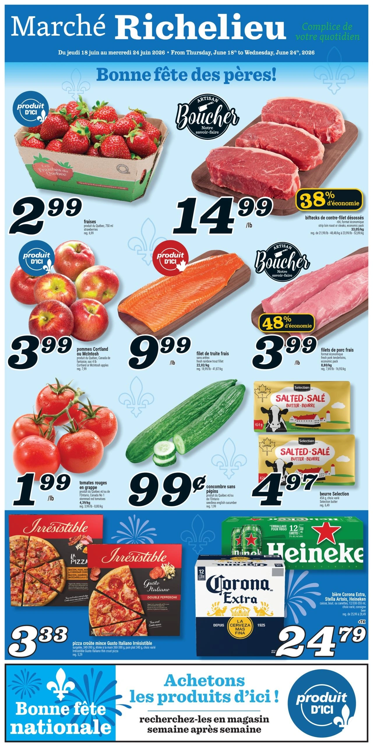 Marché Richelieu flyer page 1