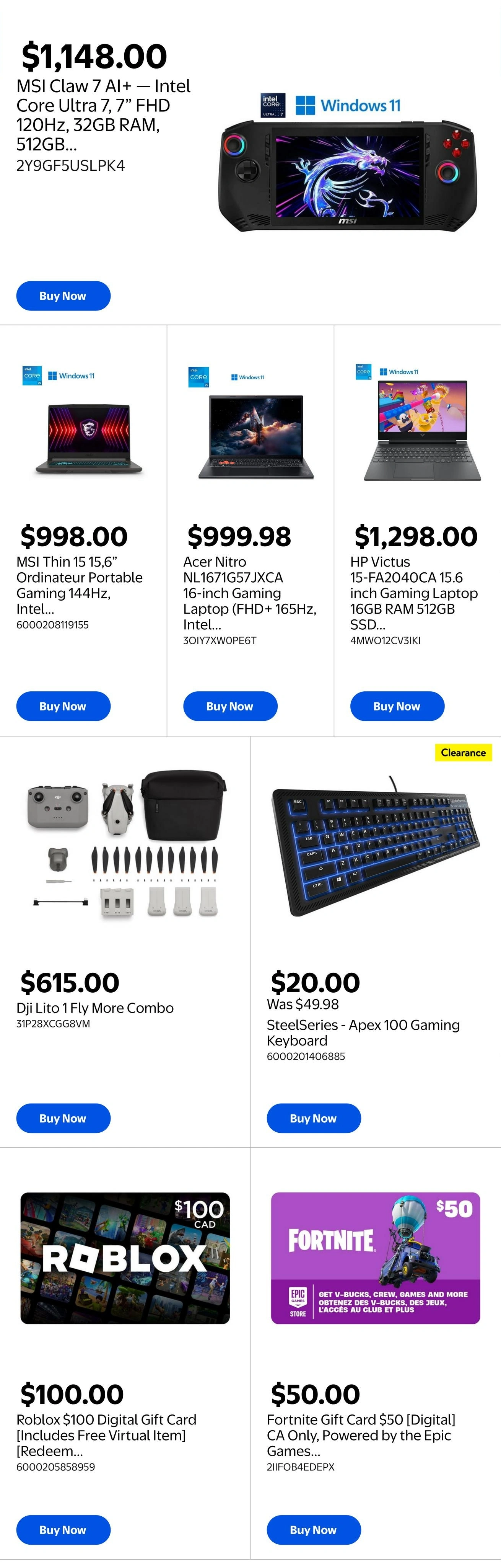 Walmart flyer page 5