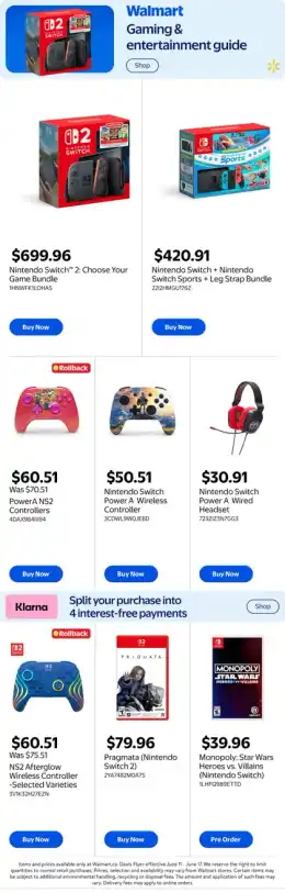 Walmart Gaming Guide