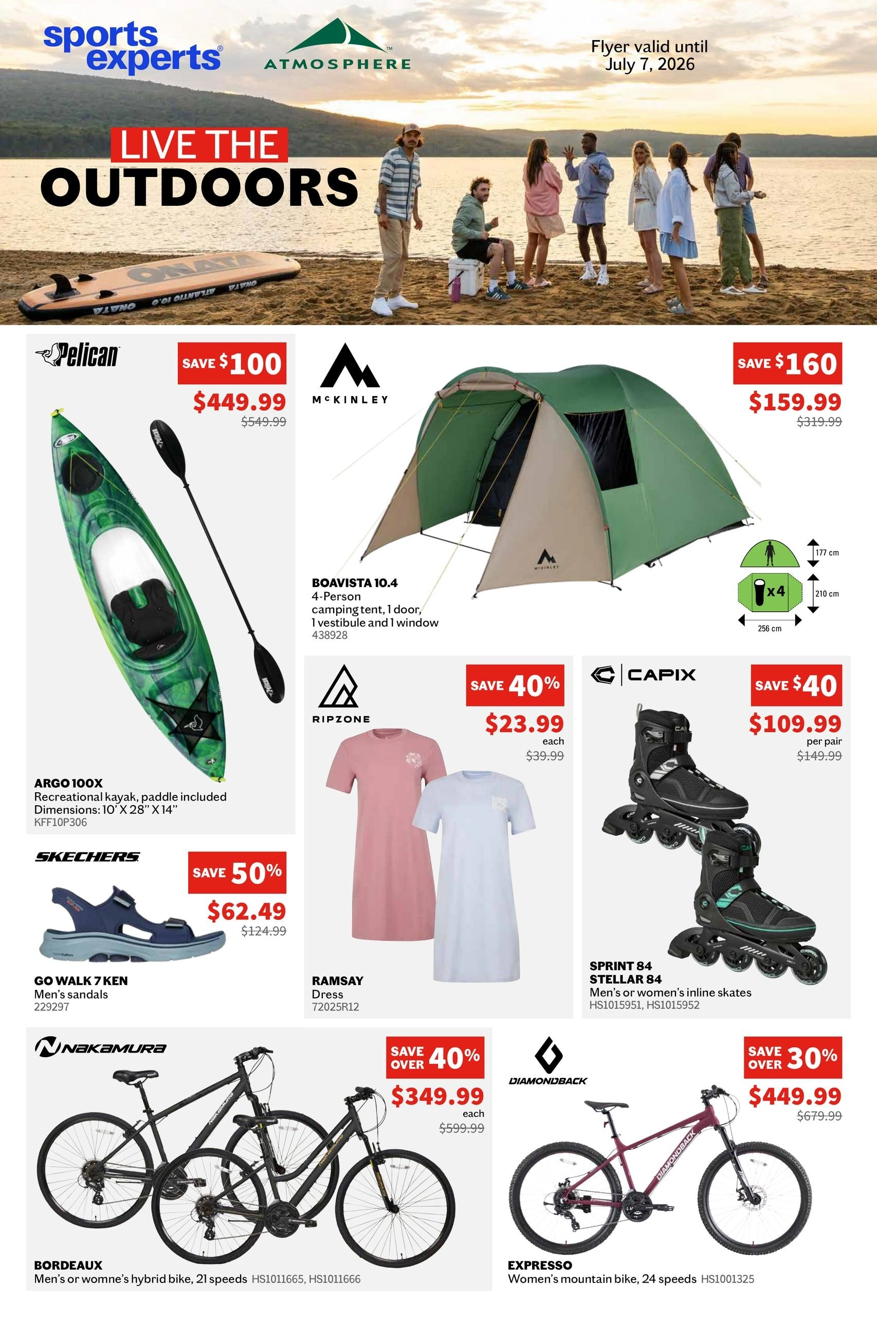 Sports Experts flyer page 1