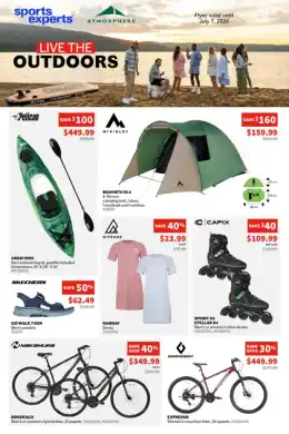 Sports Experts Flyer