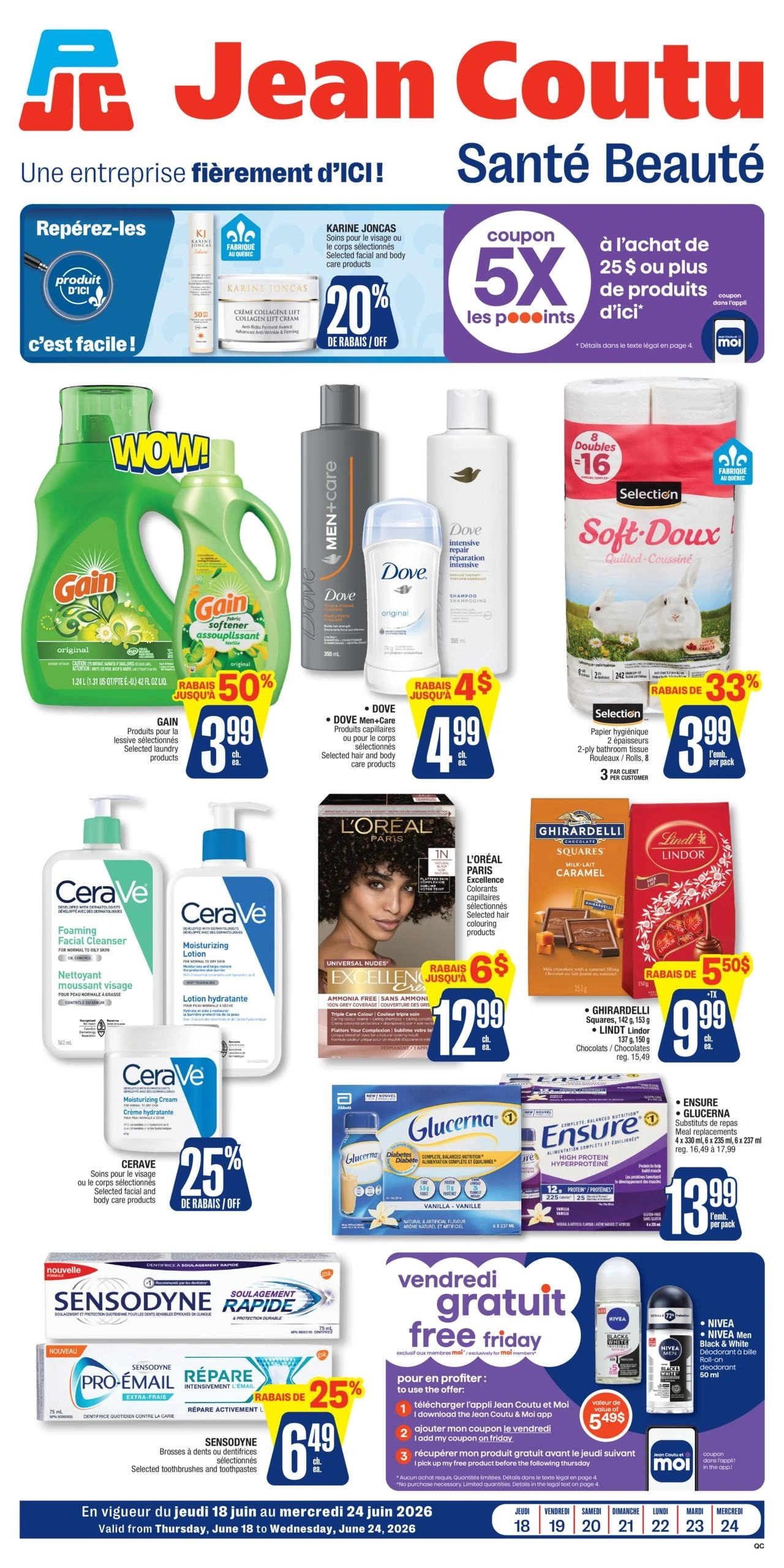 Jean Coutu flyer page 1