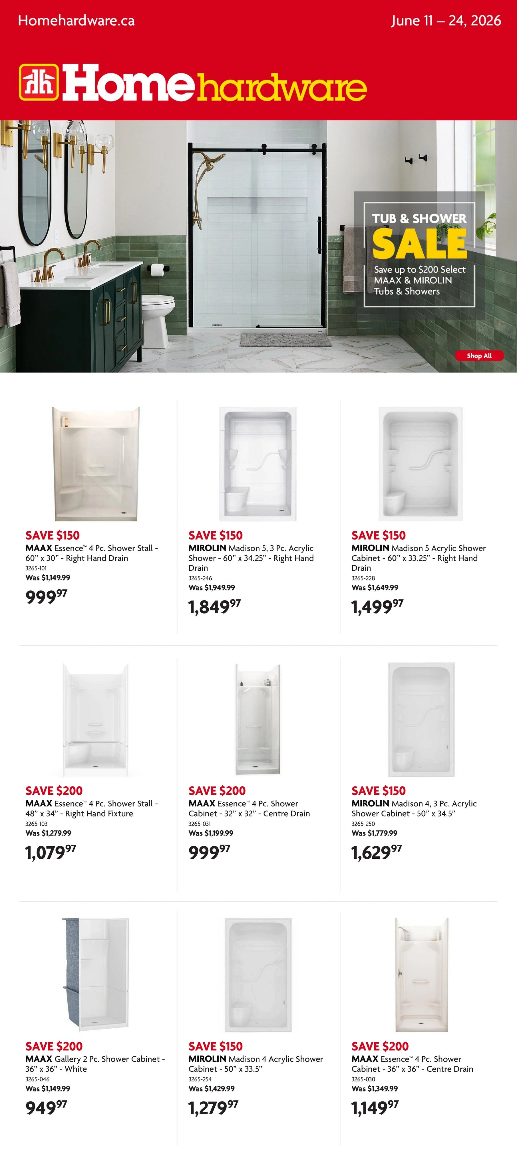 Home Hardware flyer page 1