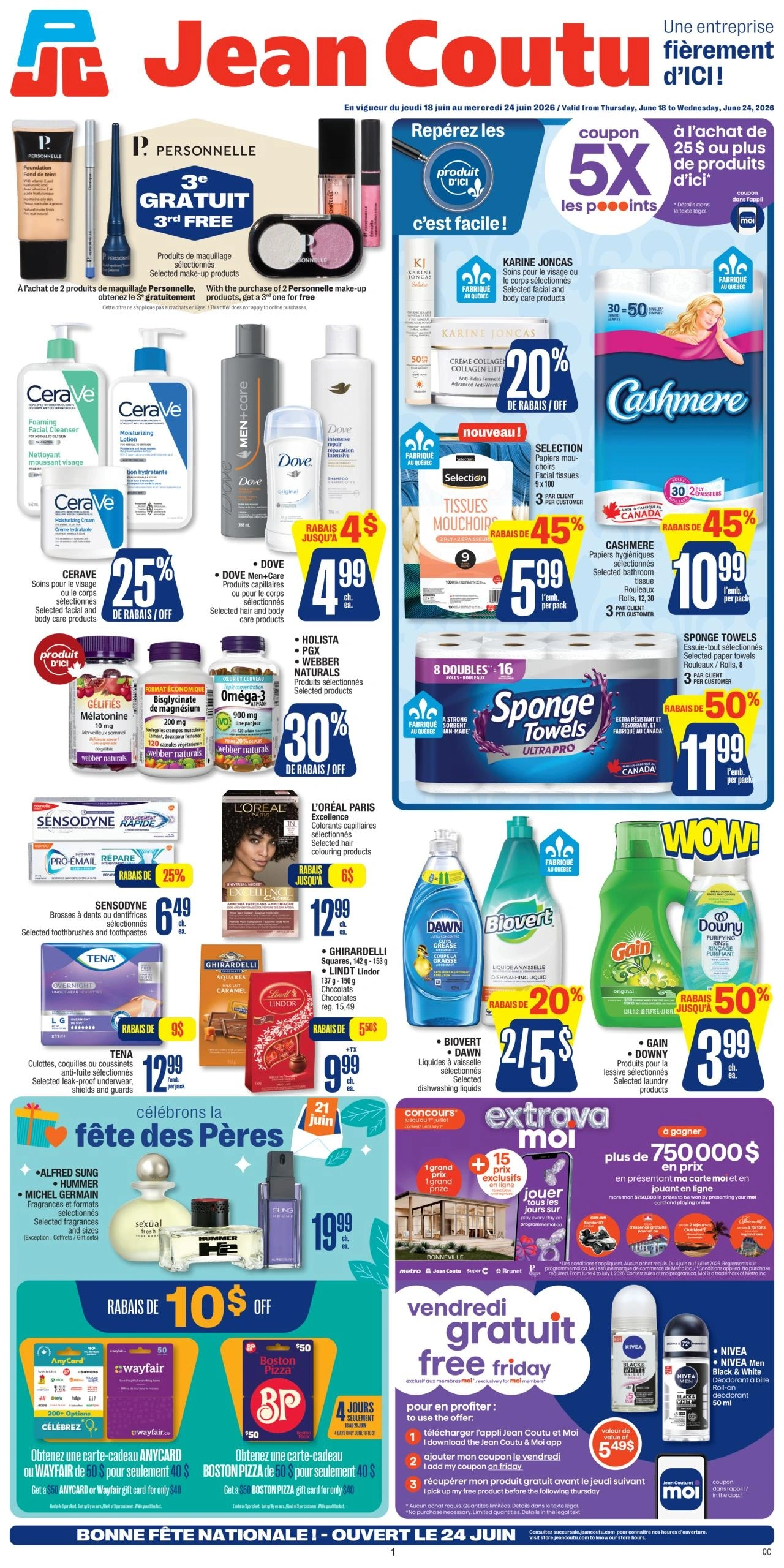 Jean Coutu flyer page 1