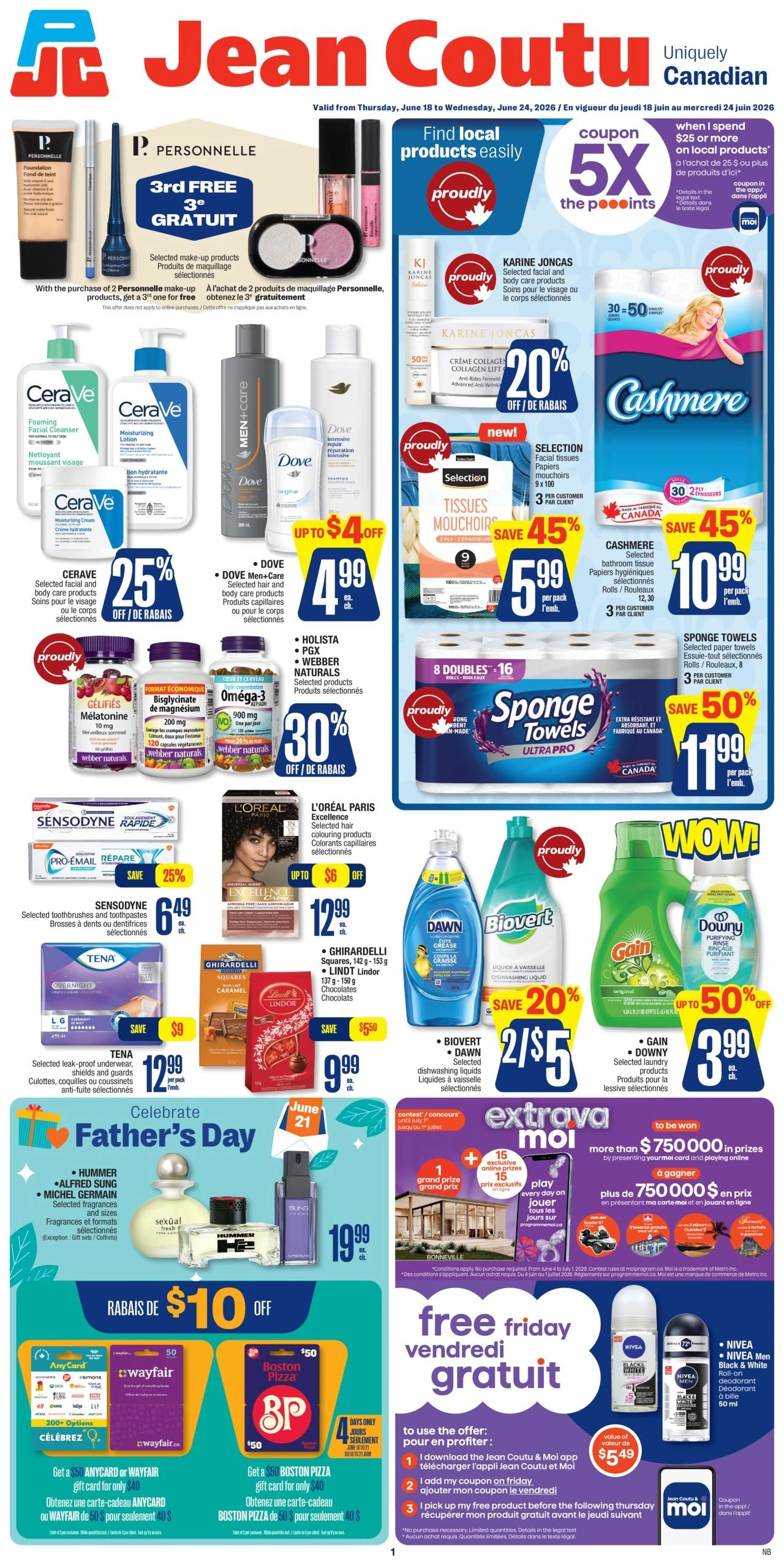Jean Coutu flyer page 1