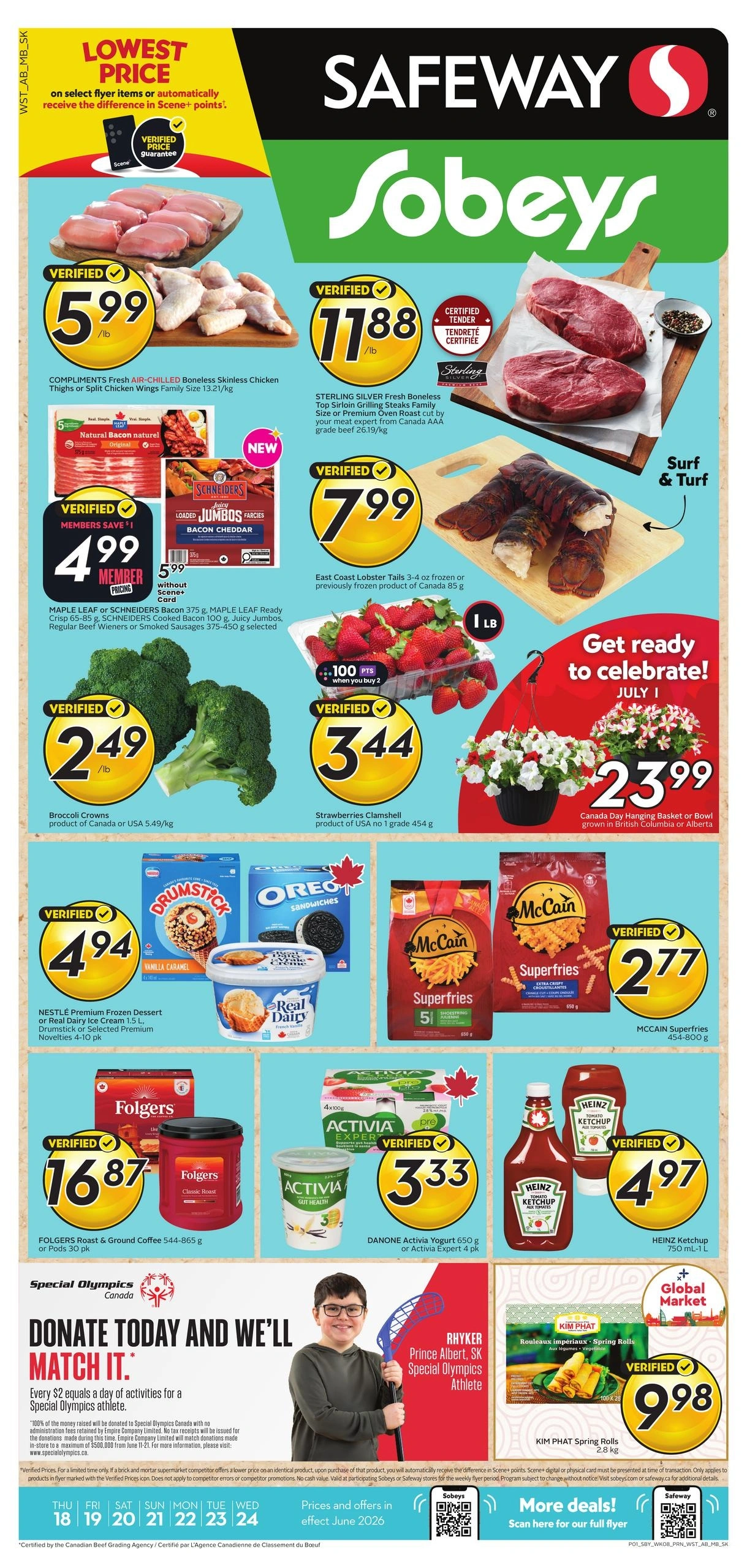 Sobeys flyer page 1