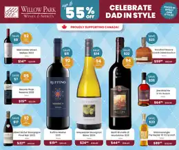 Willow Park Wines & Spirits Flyer