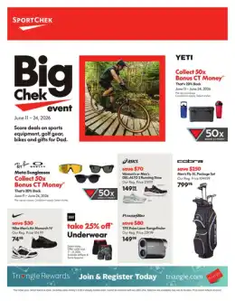 Sport Chek Flyer