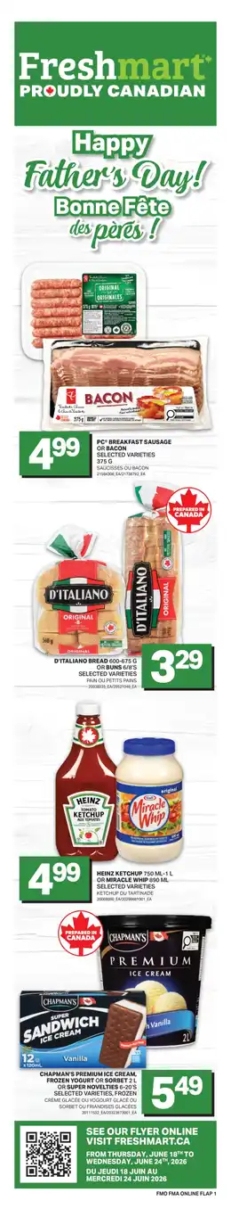 Freshmart Weekly Flyer - Valid Thursday, June 18 - Wednesday, June 24