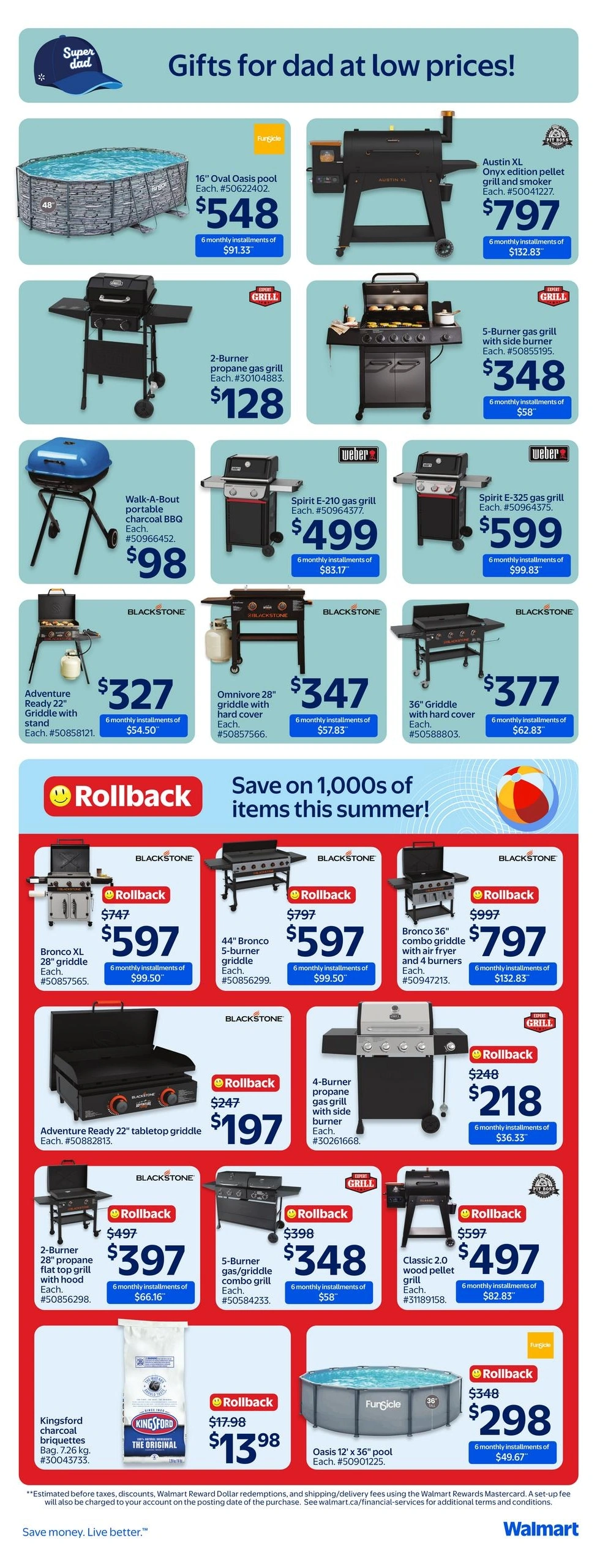 Walmart flyer page 6