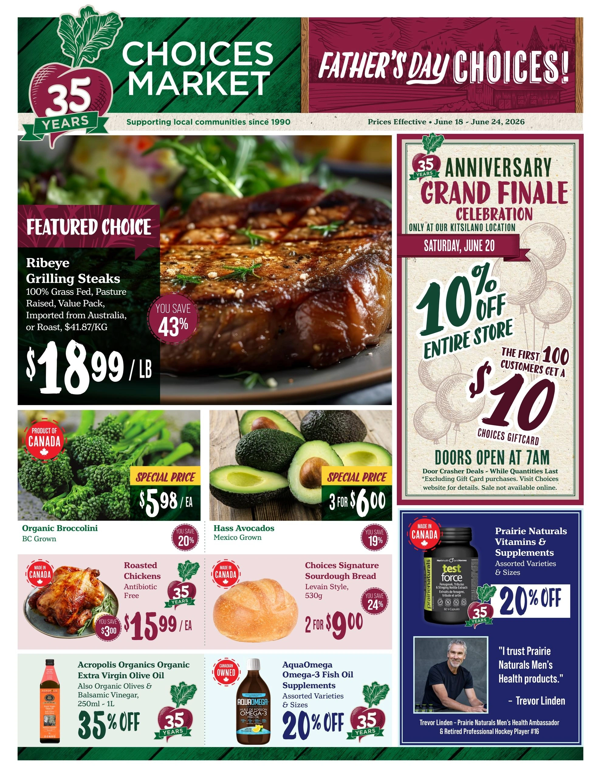 Choices Markets flyer page 1
