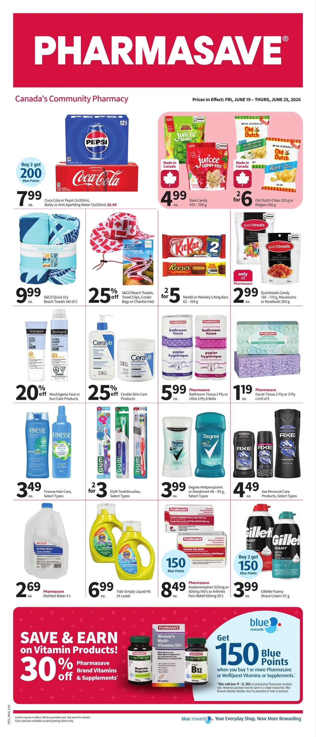 Pharmasave flyer page 1