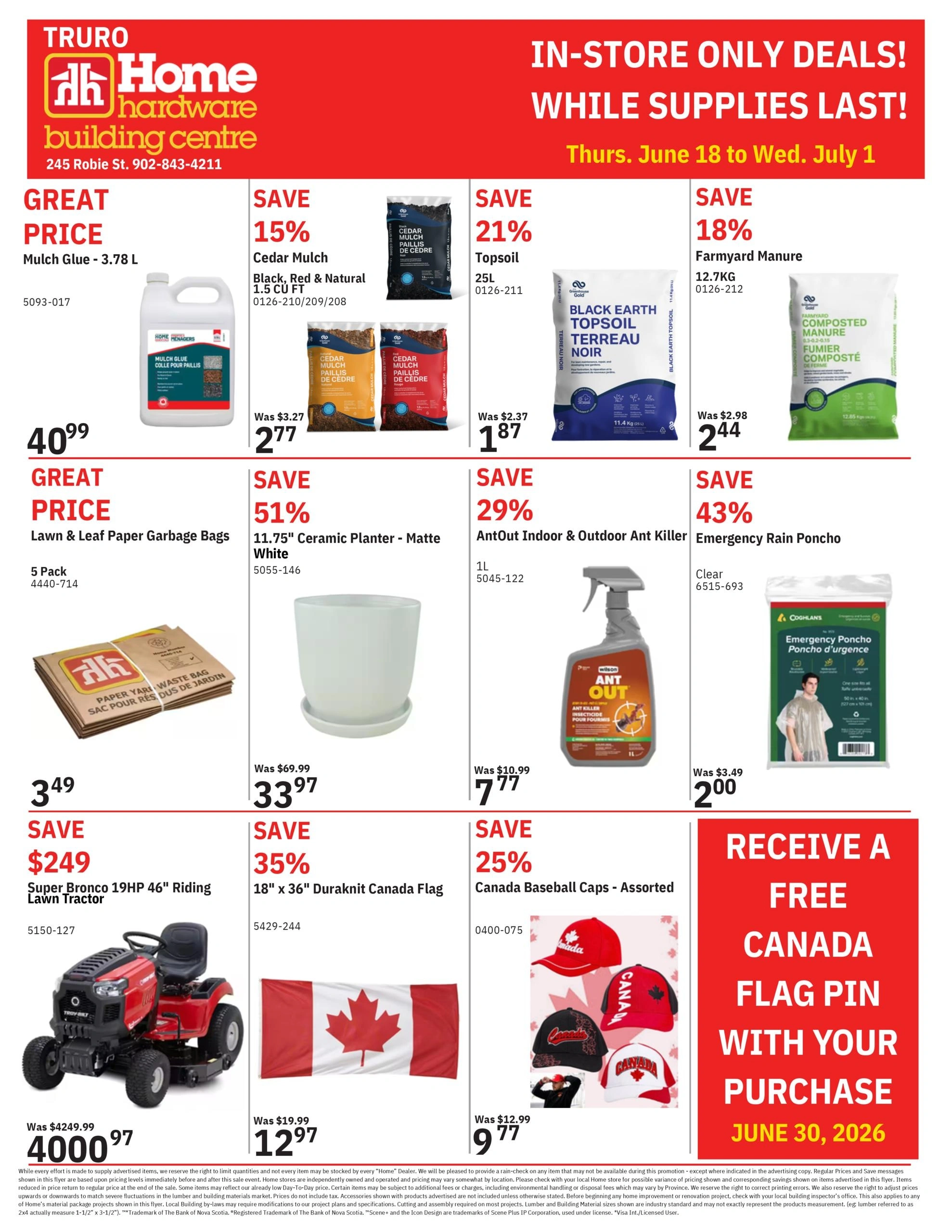 Home Hardware flyer page 1