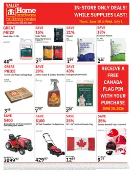Home Hardware In-Store Deals