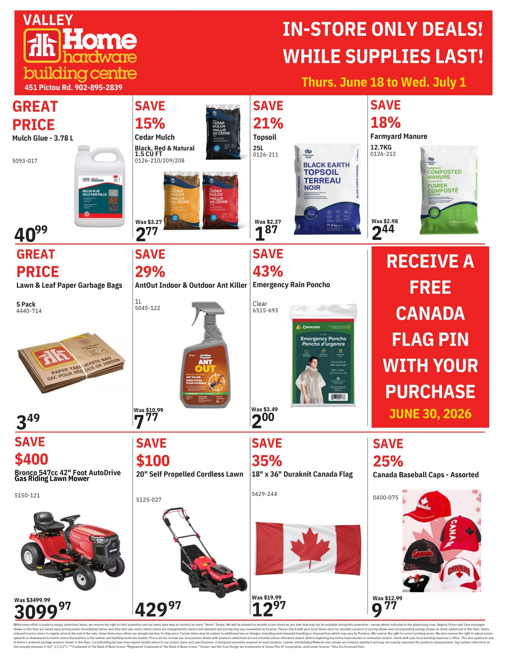 Home Hardware flyer page 1
