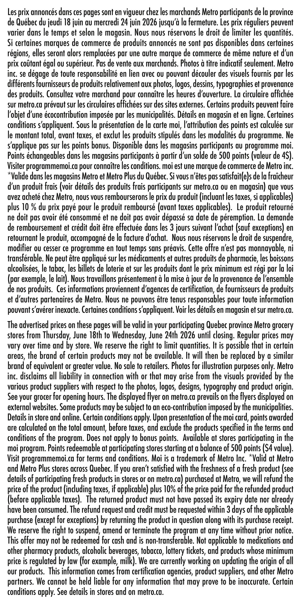 Metro flyer page 20
