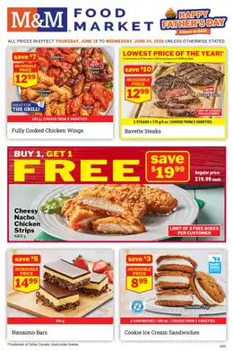 M&M Food Market Weekly Flyer