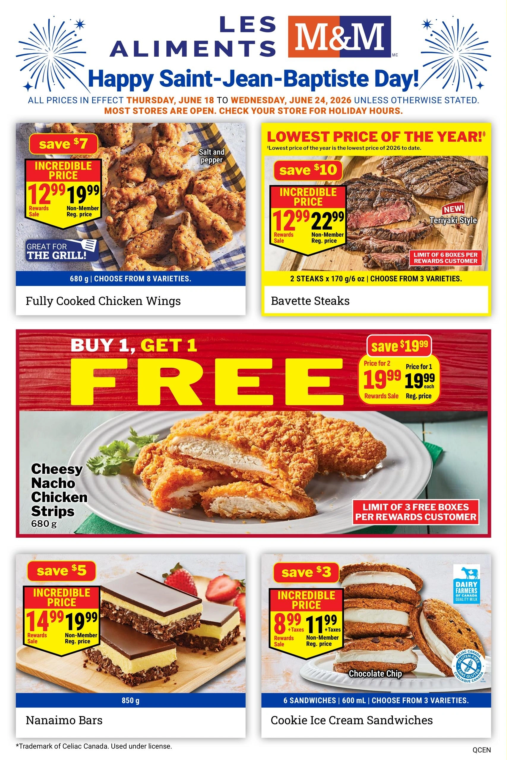 M&M Food Market flyer page 1
