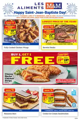 M&M Food Market Weekly Flyer