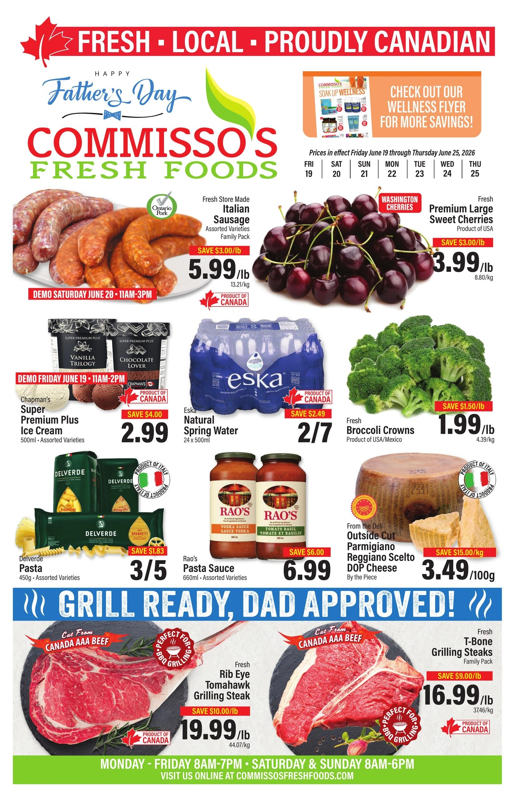 Commisso's Fresh Foods flyer page 1